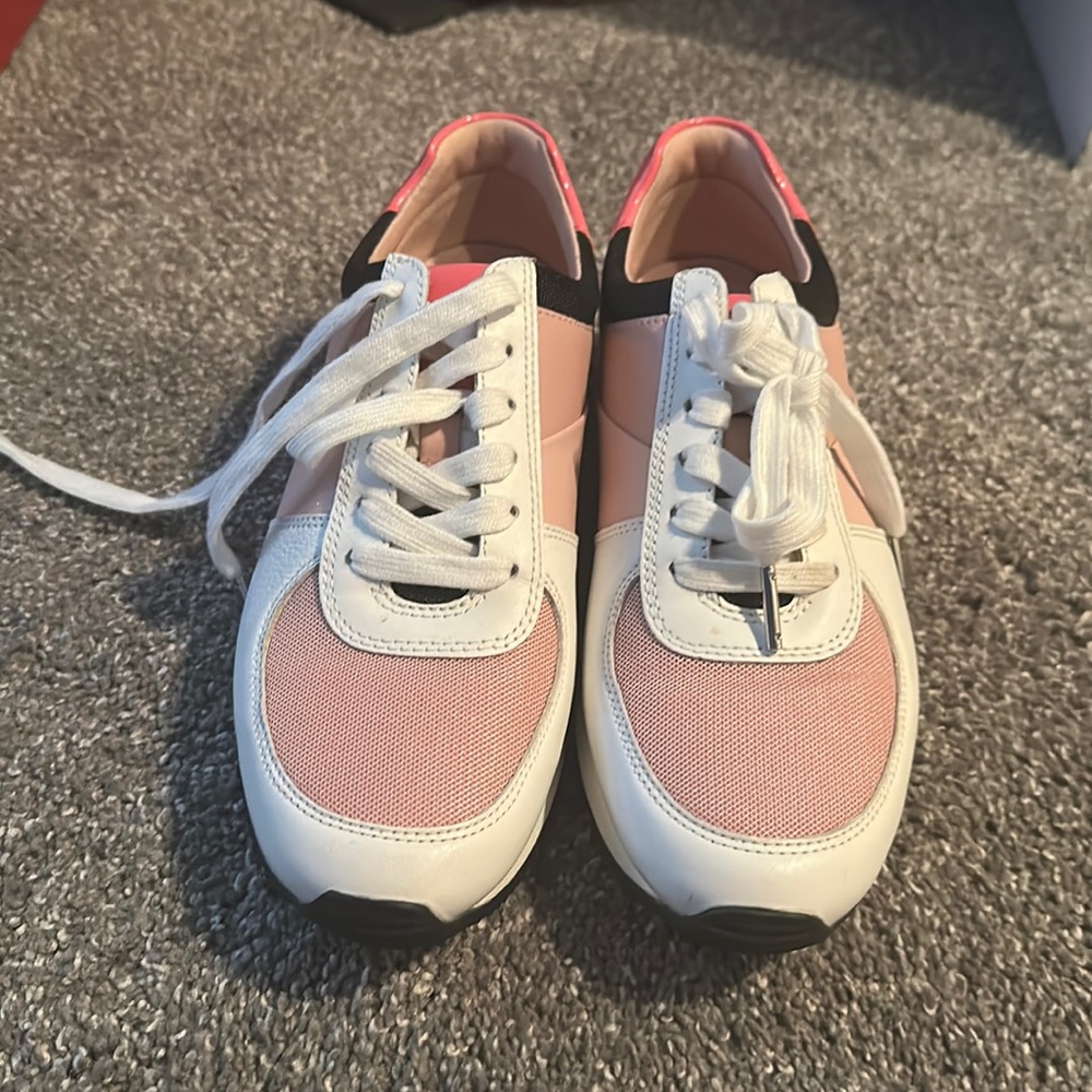 Pink, black, and white MICHAEL Michael Kors Sneakers size 7.5